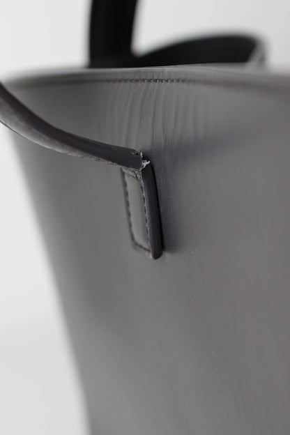 Saint Laurent Le 37 Logo Bucket Bag Grey