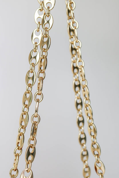 Gucci Marina Chain Shoulder Bag Red