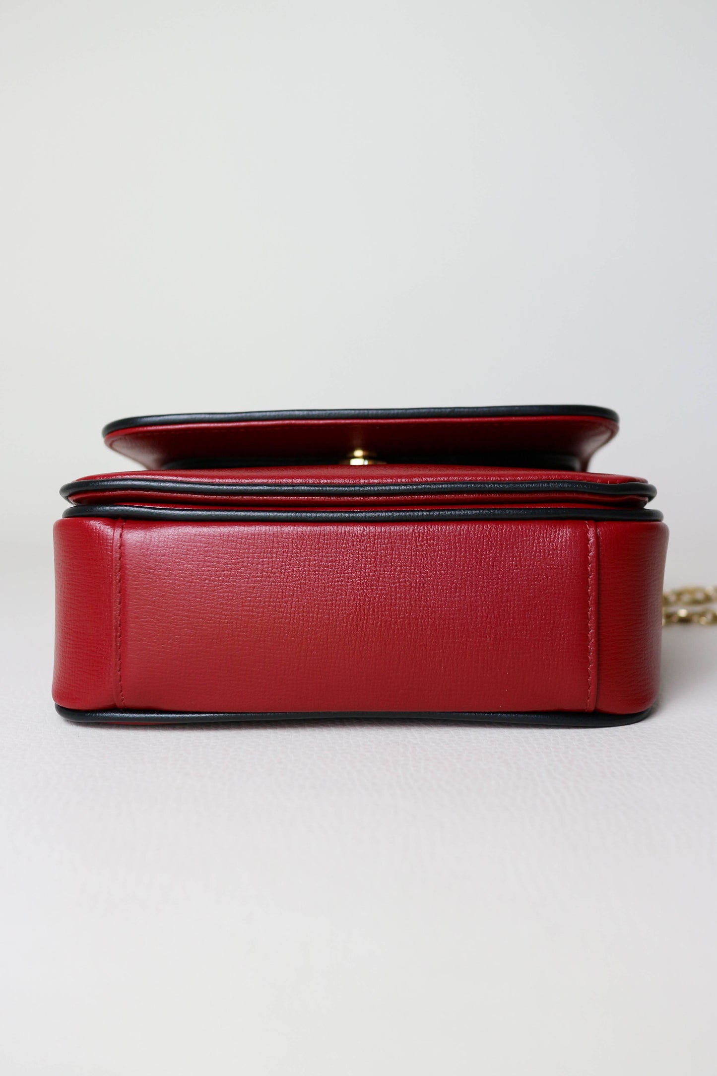 Gucci Marina Chain Shoulder Bag Red