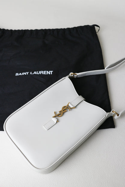 Saint Laurent Le 5 à 7 Mini Bag White
