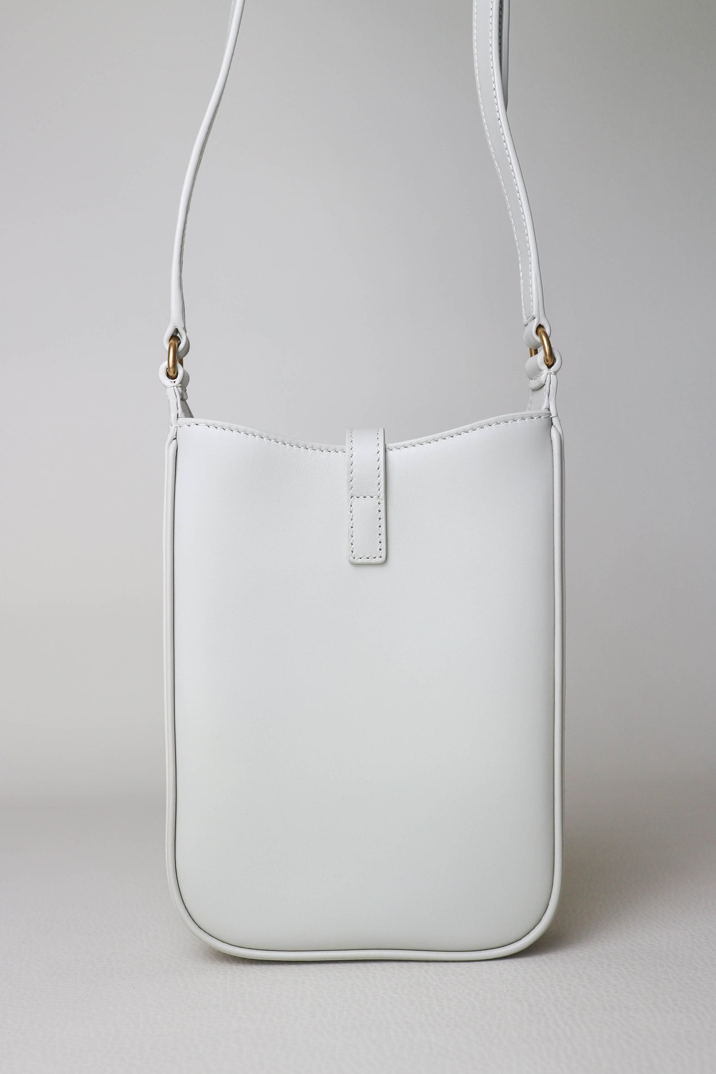 Saint Laurent Le 5 à 7 Mini Bag White