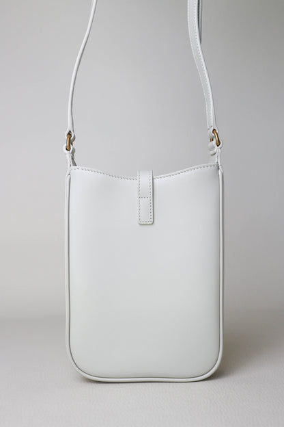 Saint Laurent Le 5 à 7 Mini Bag White