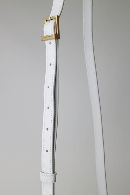 Saint Laurent Le 5 à 7 Mini Bag White