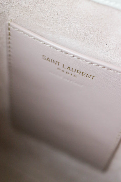 Saint Laurent Le 5 à 7 Mini Bag White