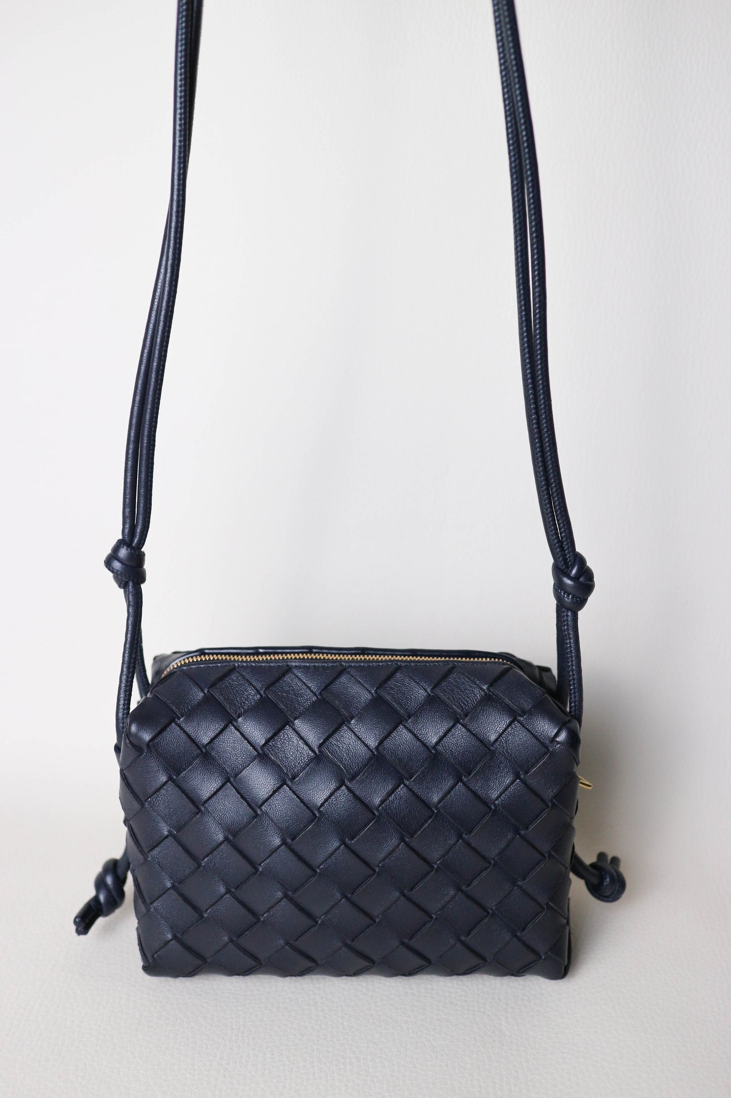 Bottega Veneta Loop Mini Bag Navy