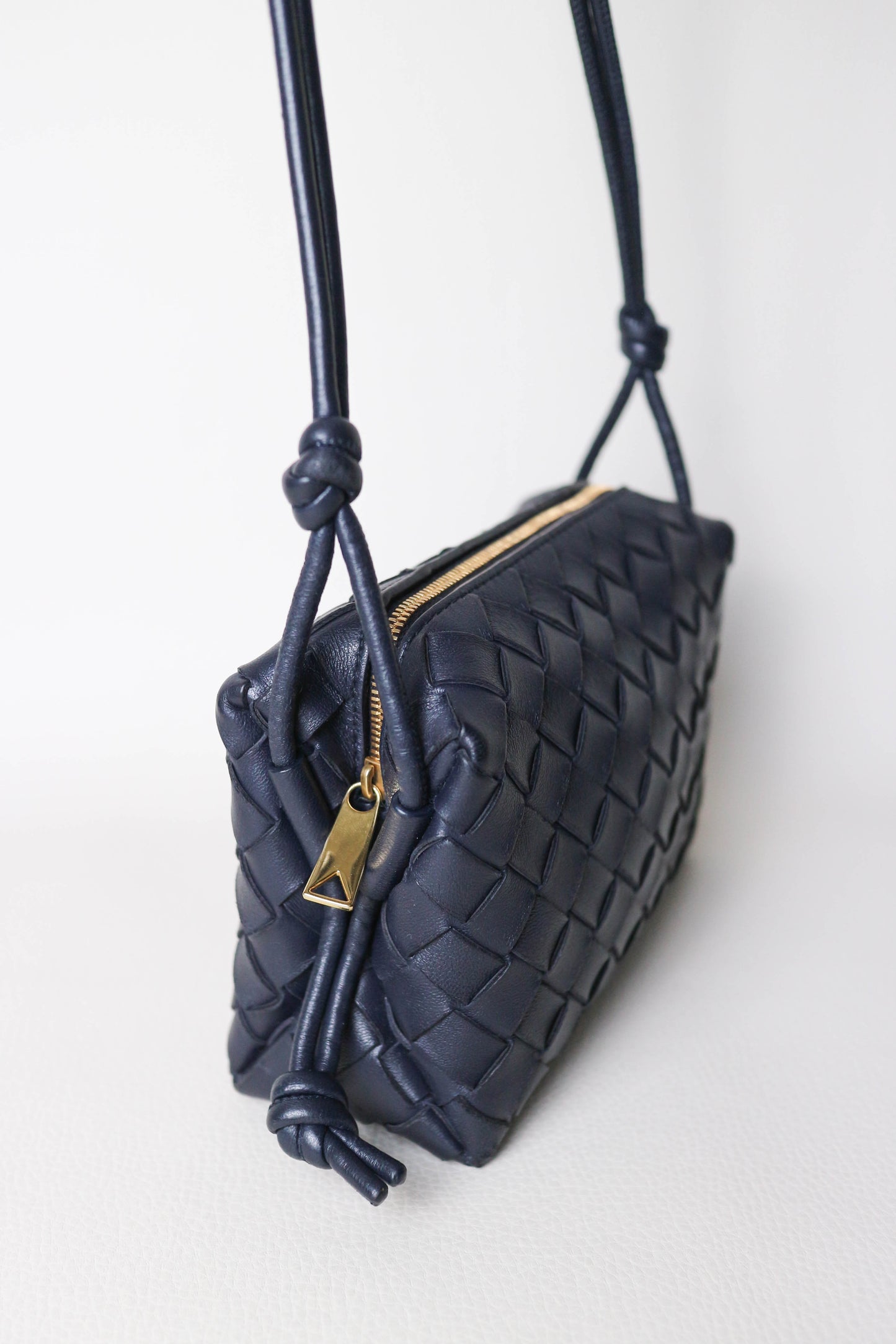 Bottega Veneta Loop Mini Bag Navy