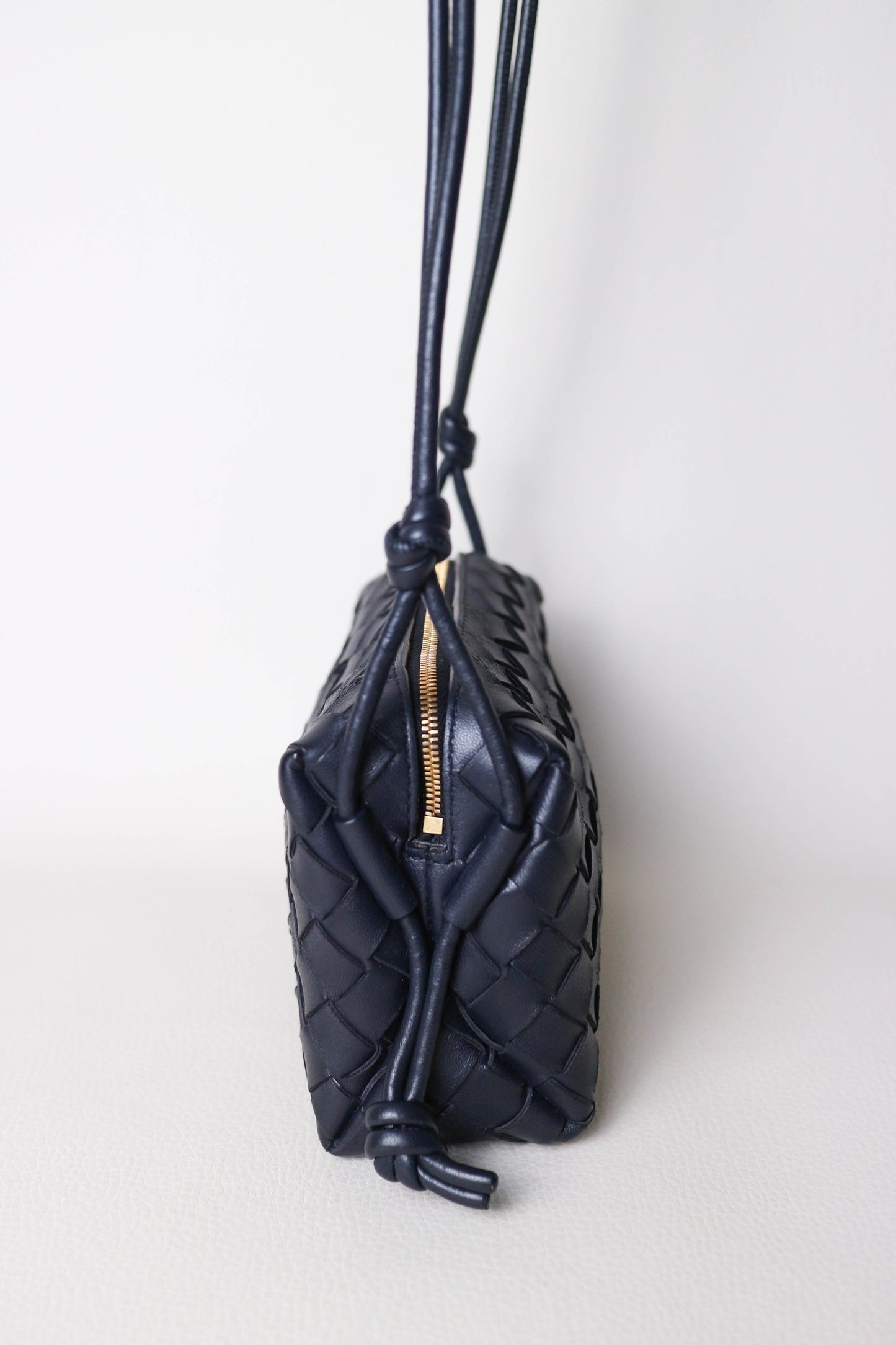 Bottega Veneta Loop Mini Bag Navy