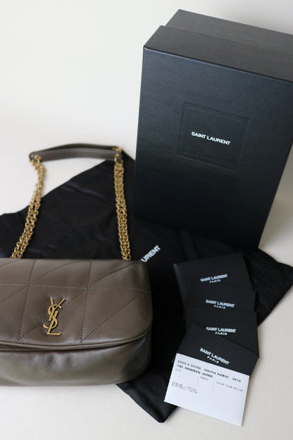 Saint Laurent Jamie 4.3 Mini Shoulder Bag Khaki