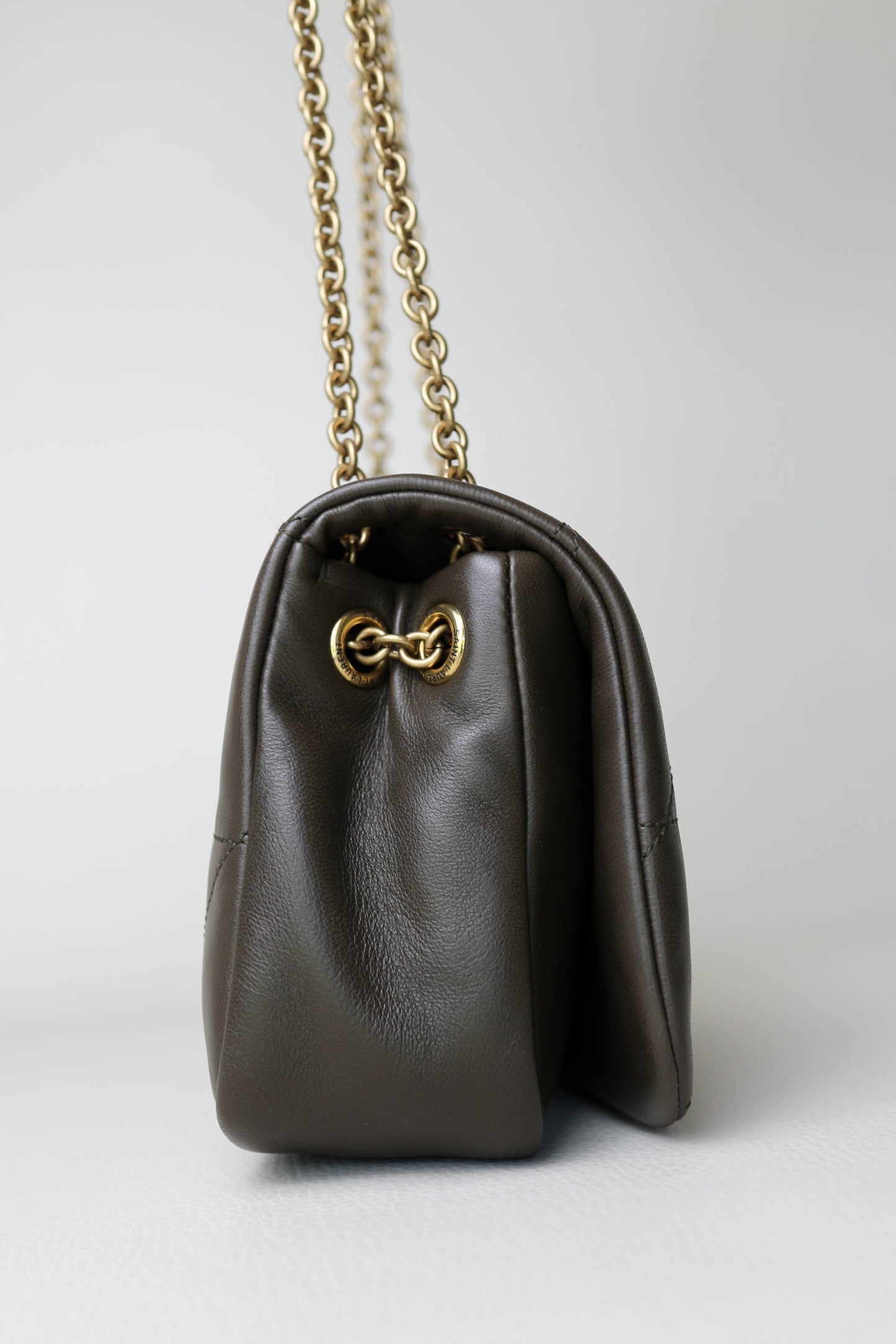 Saint Laurent Jamie 4.3 Mini Shoulder Bag Khaki
