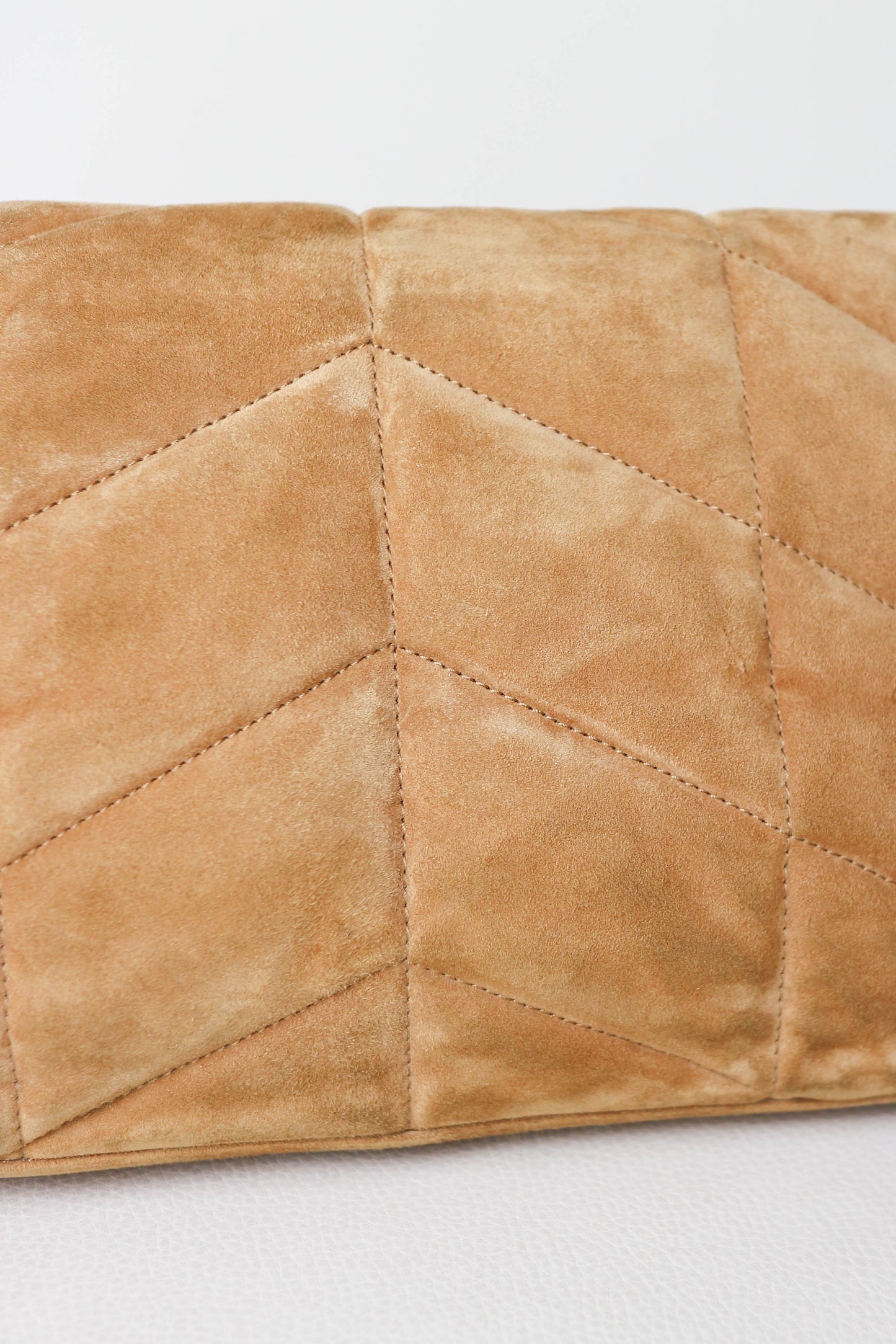 Saint Laurent Loulou Puffer Shoulder Bag Small Suede