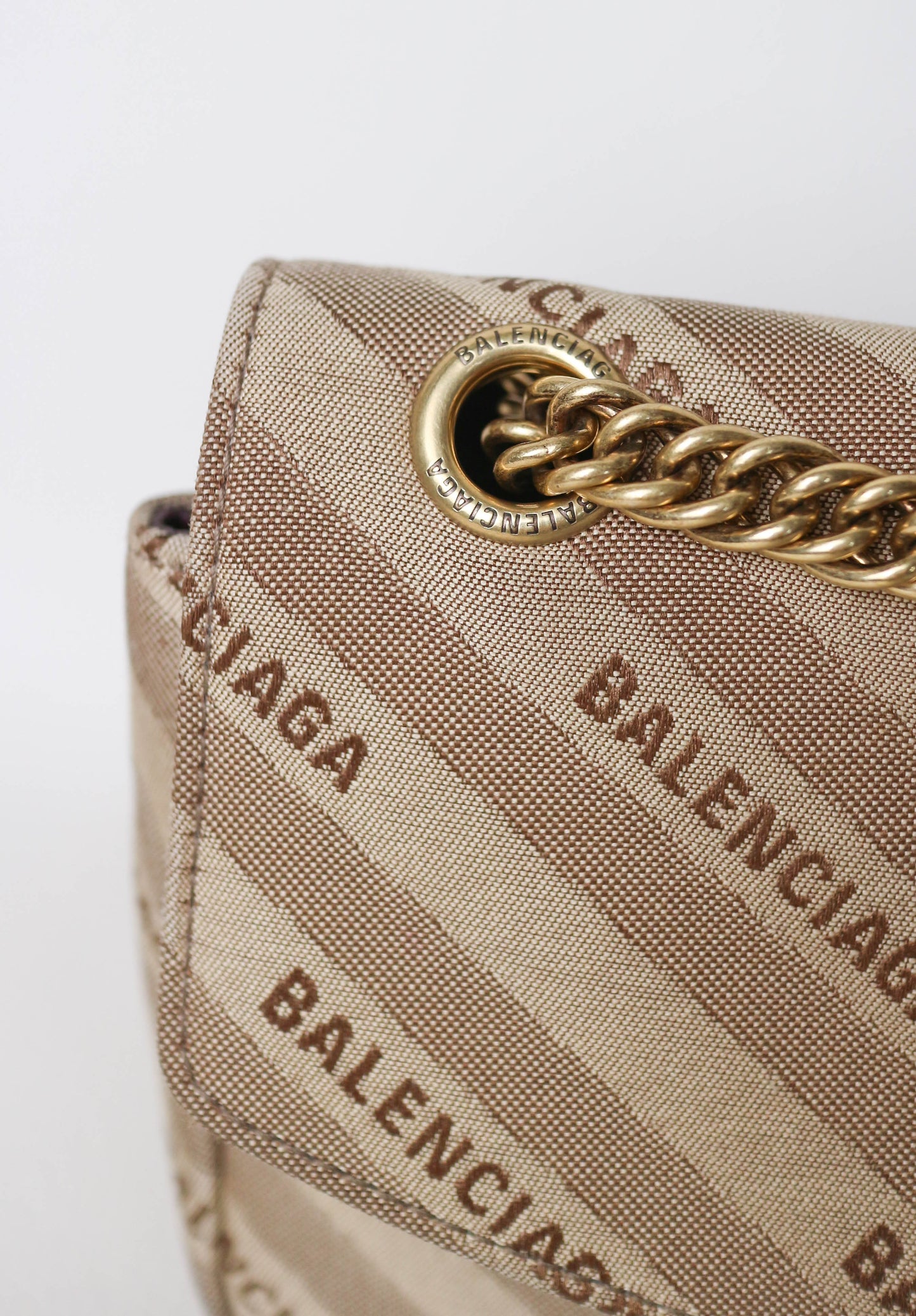 Balenciaga BB Logo Crossbody Bag