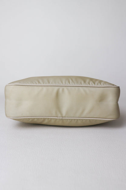 Prada Nylon Re-edition 2005 Handbag Beige