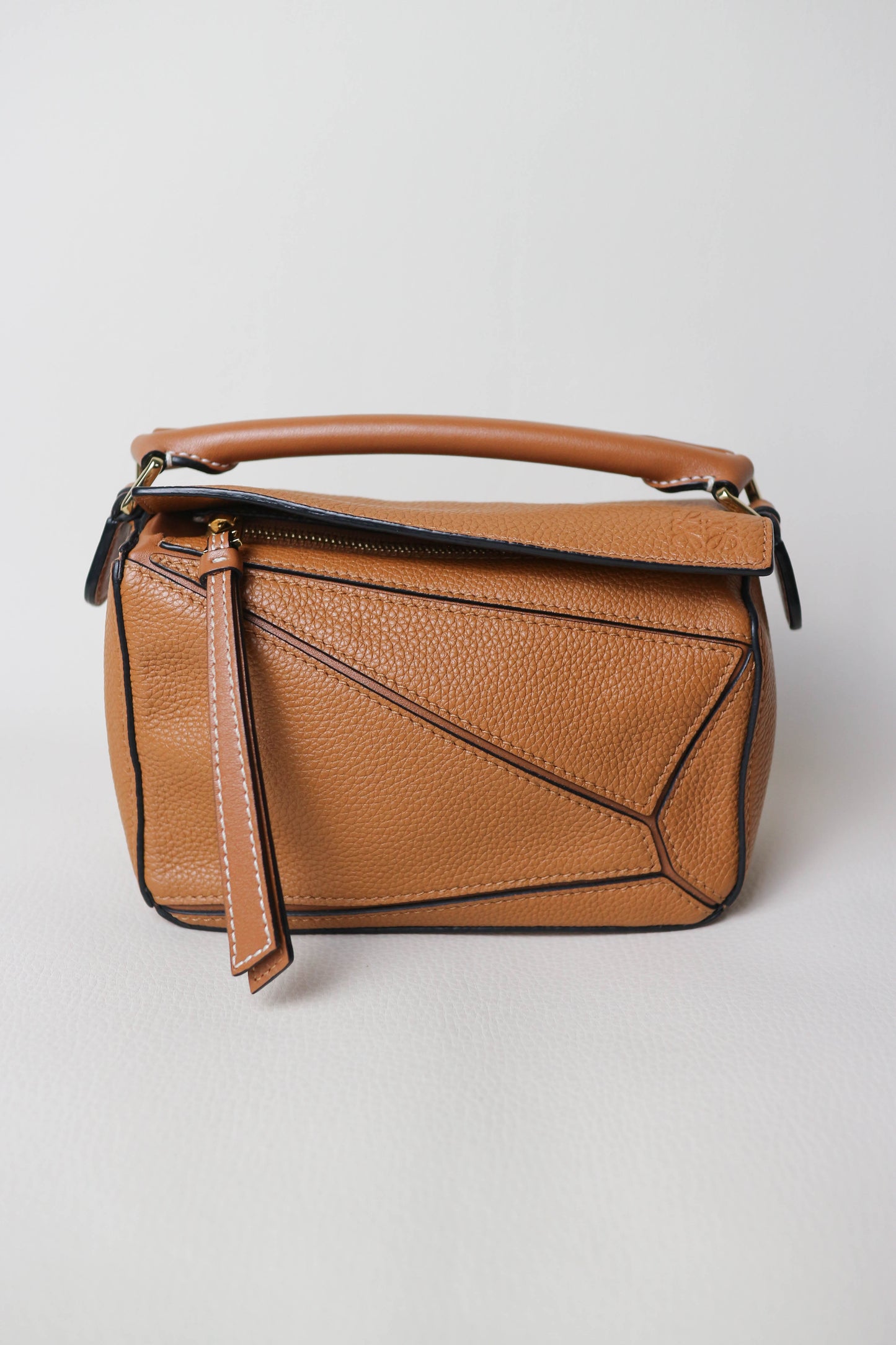 Loewe Mini Puzzle Bag Caramel