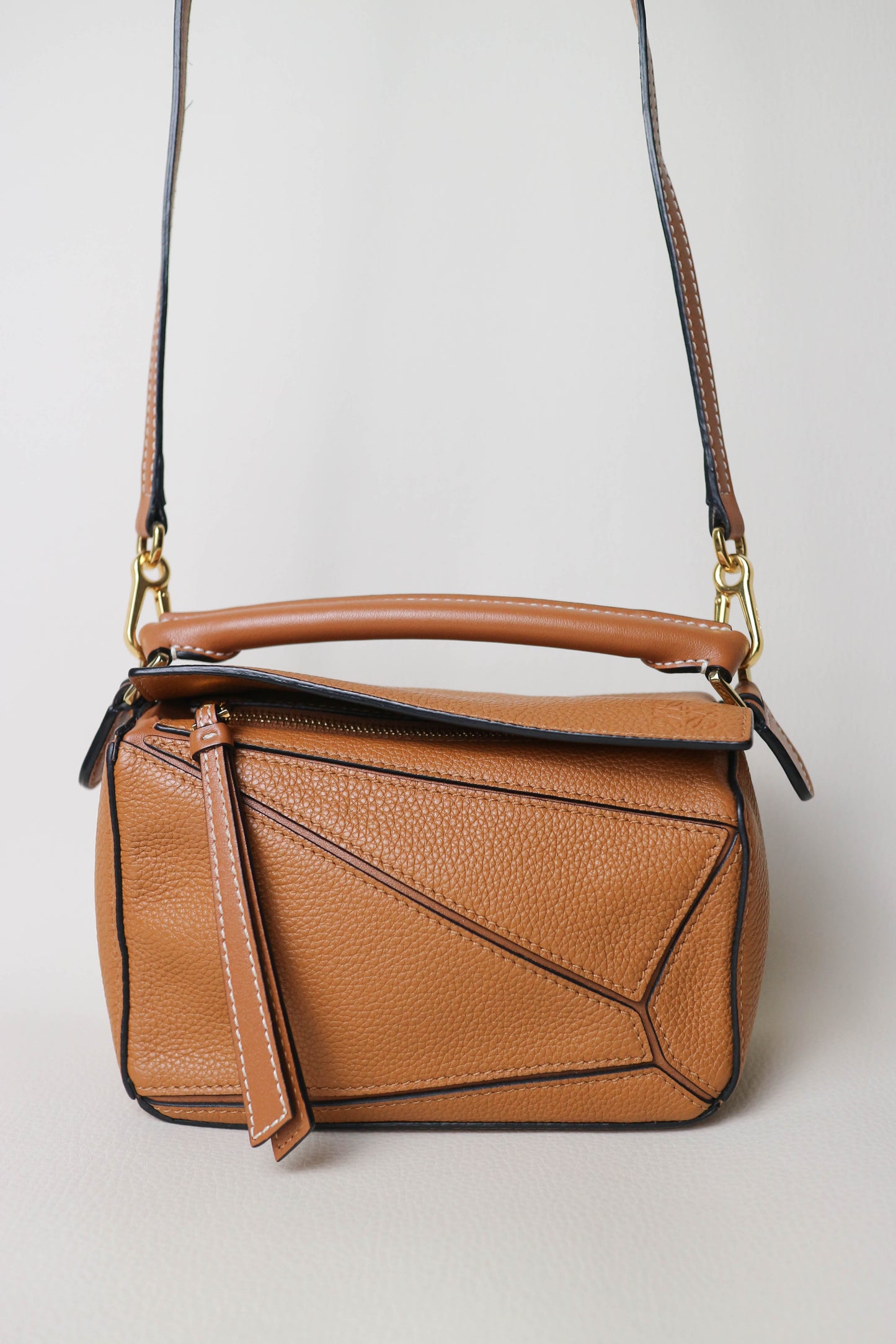 Loewe Mini Puzzle Bag Caramel