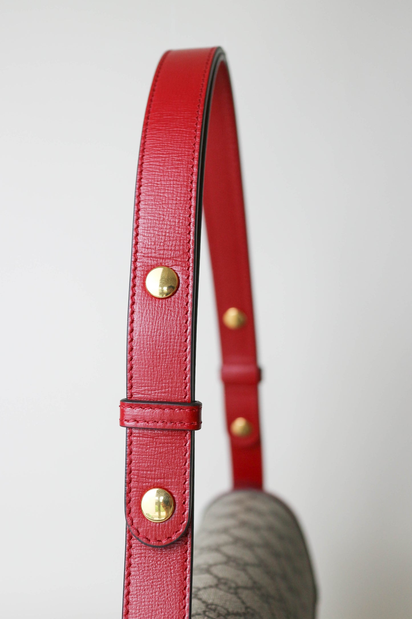 Gucci Horsebit 1955 Shoulder Bag Medium Red