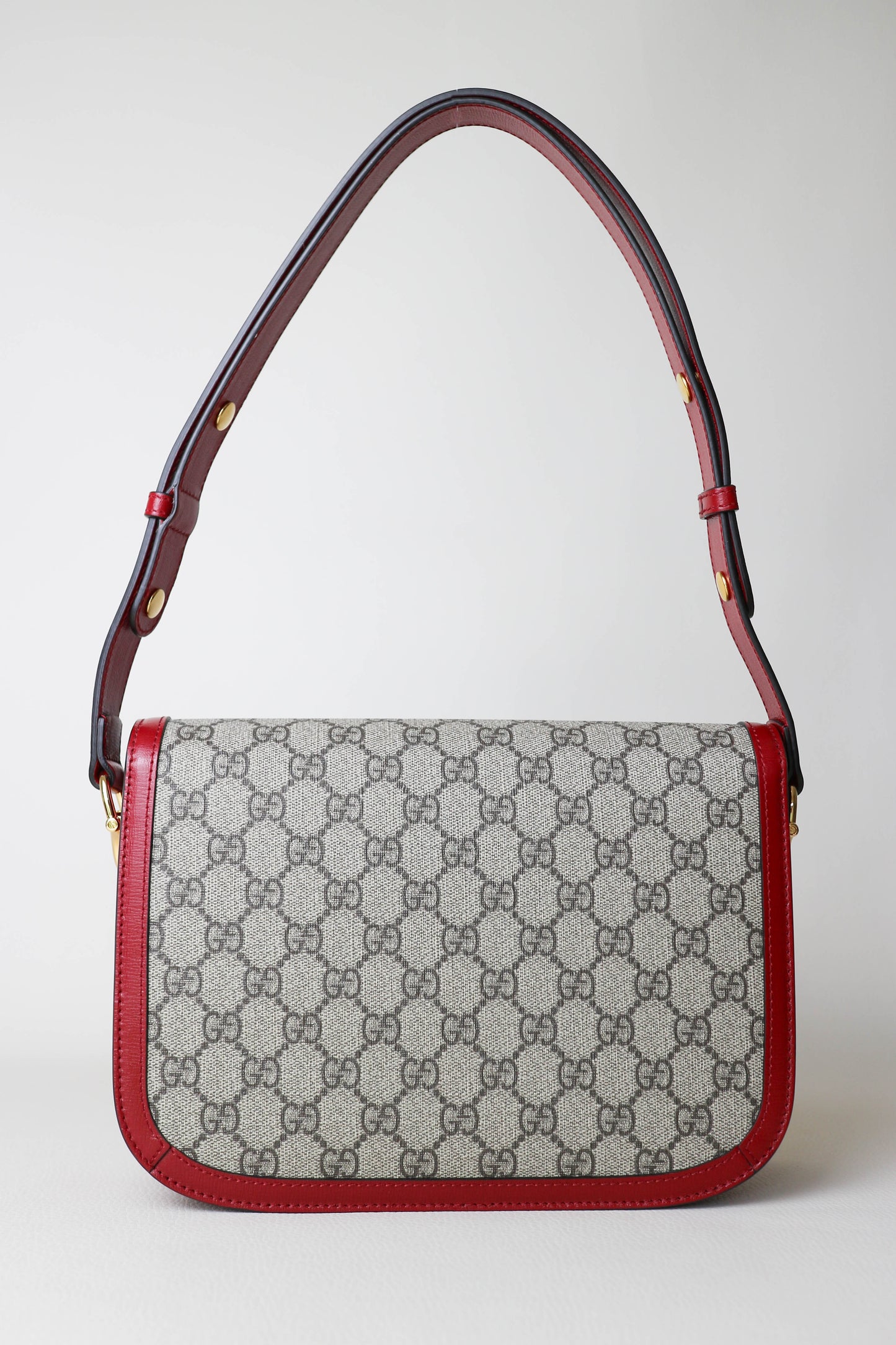 Gucci Horsebit 1955 Shoulder Bag Medium Red