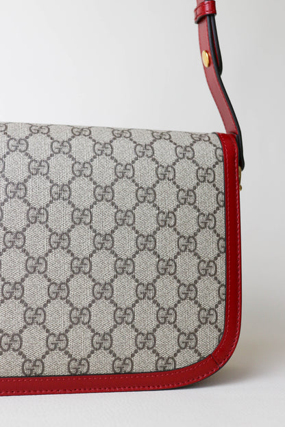 Gucci Horsebit 1955 Shoulder Bag Medium Red