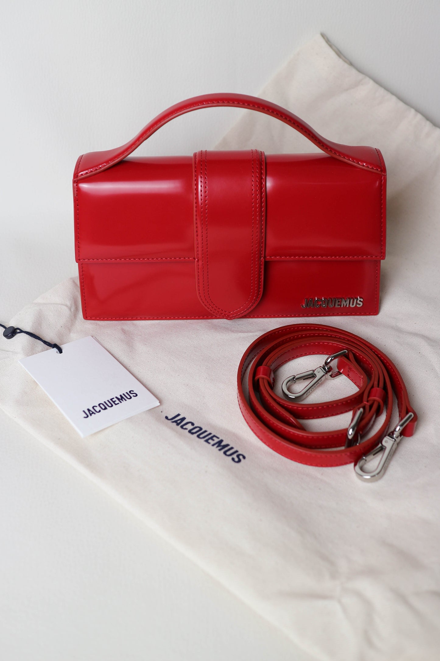 Jacquemus Grand Bambino Bag Red