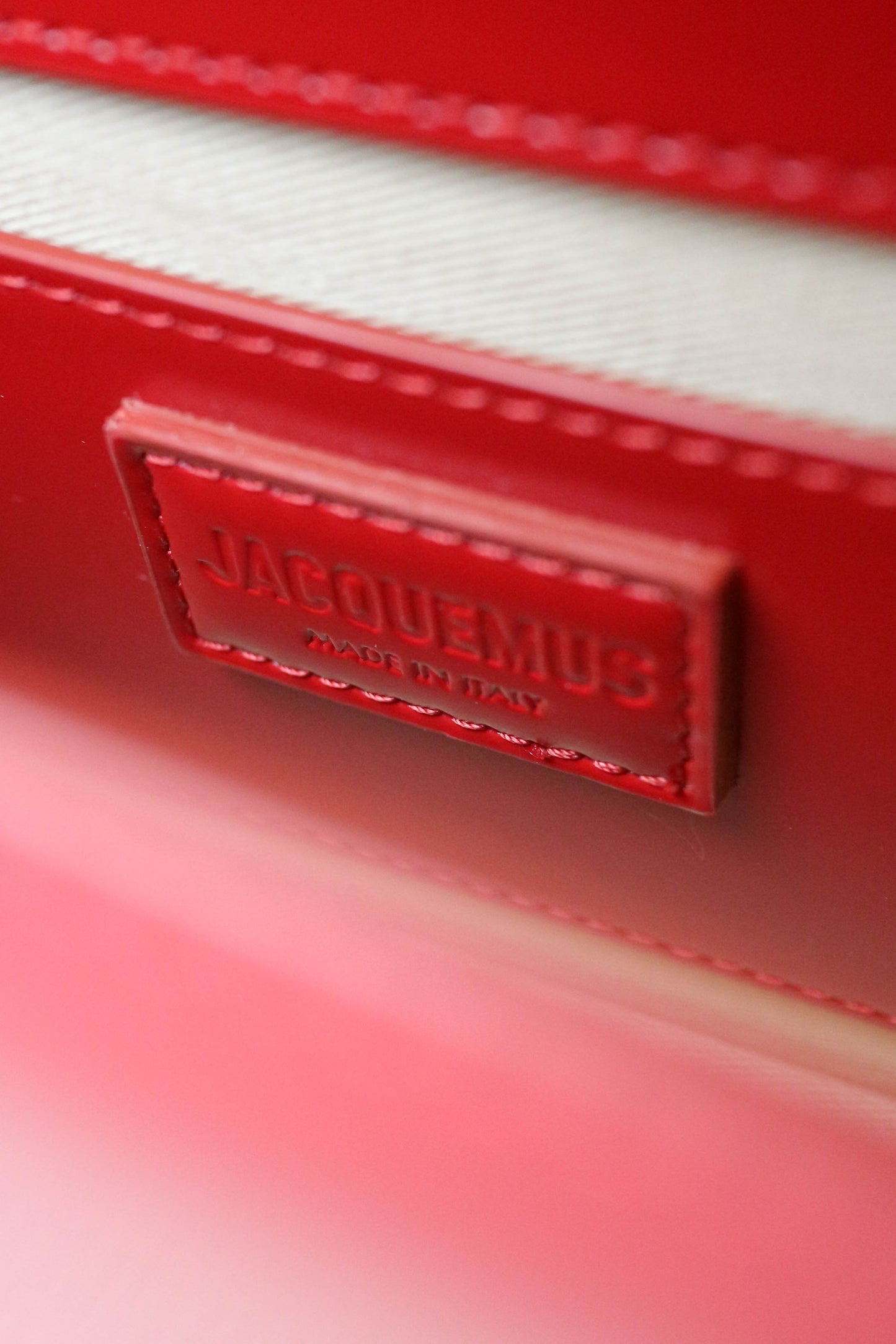 Jacquemus Grand Bambino Bag Red