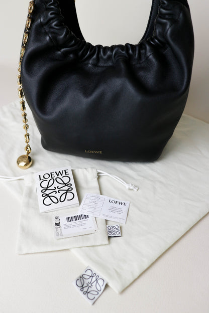 LOEWE Squeeze Shoulder Bag Small Black
