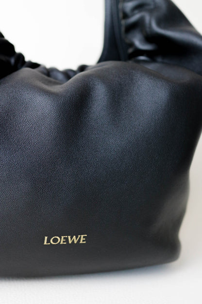 LOEWE Squeeze Shoulder Bag Small Black
