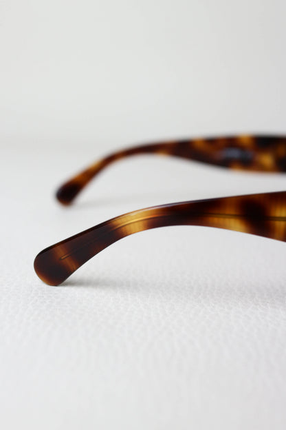CHANEL CC Logo Sunglasses Tortoise