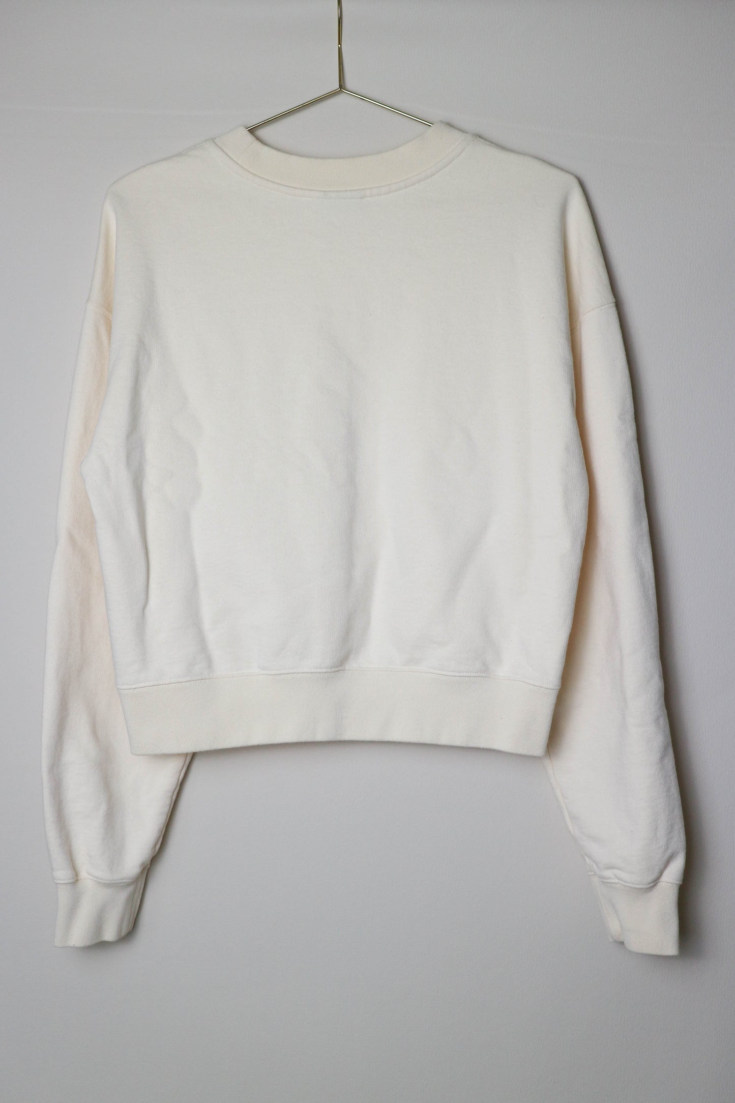 Jacquemus Logo Sweater Cream