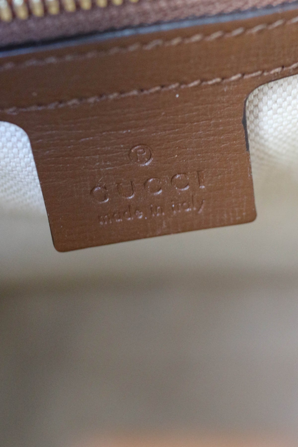 Gucci GG Supreme Monogram Canvas Tote Bag