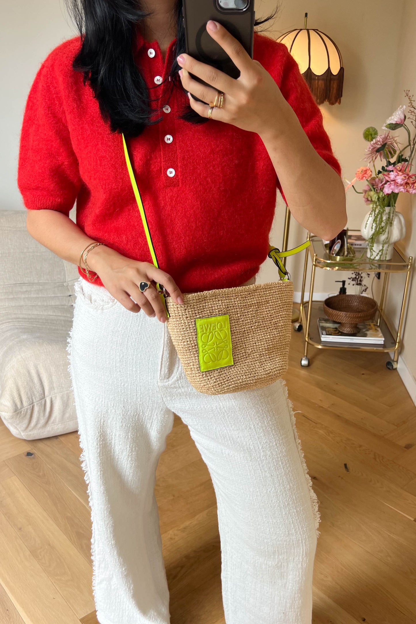 LOEWE x Paula’s Ibiza Raffia Crossbody Bag