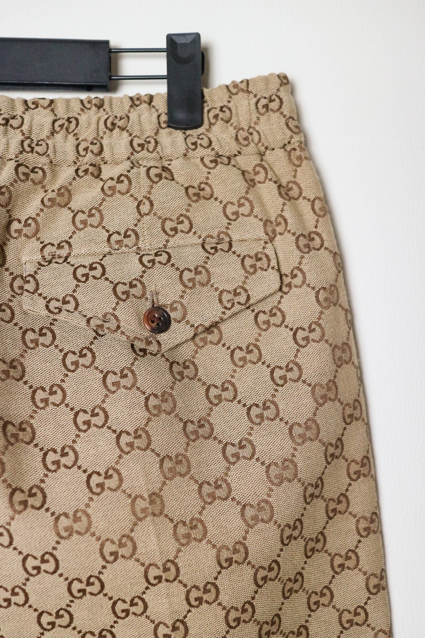 Gucci Monogram Cotton Pants