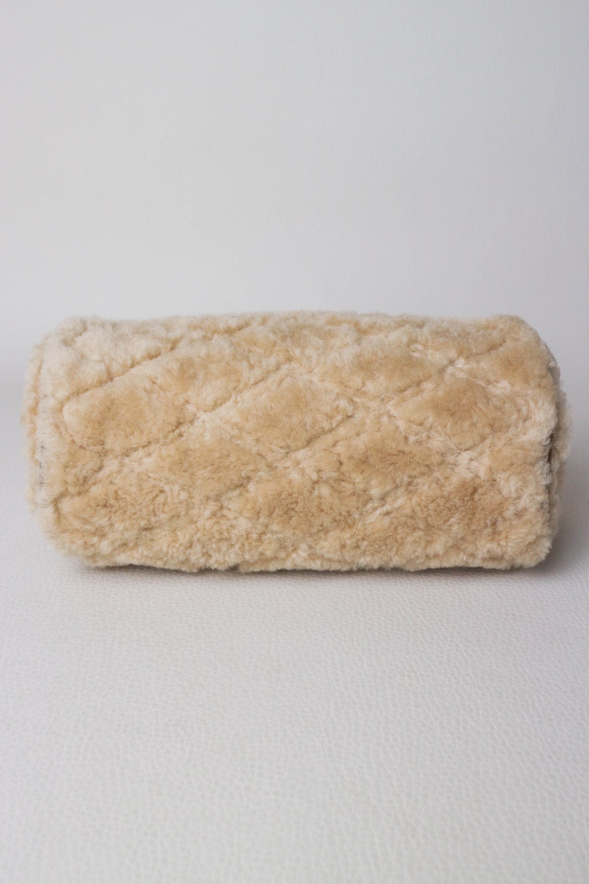 Saint Laurent Mini Sade Tube Shearling Bag