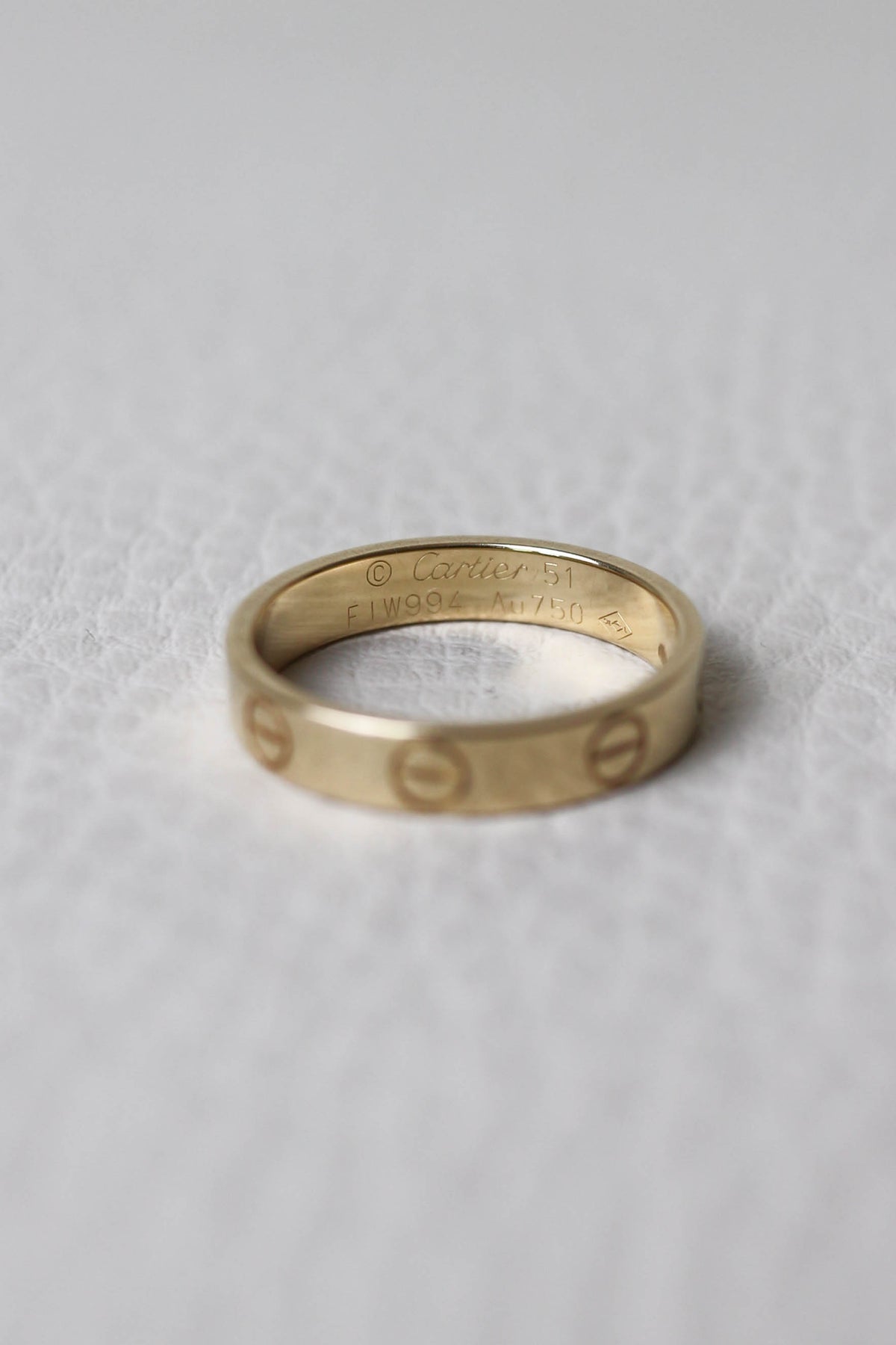Cartier Love Ring Small Yellow Gold