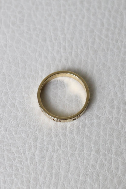 Cartier Love Ring Small Yellow Gold