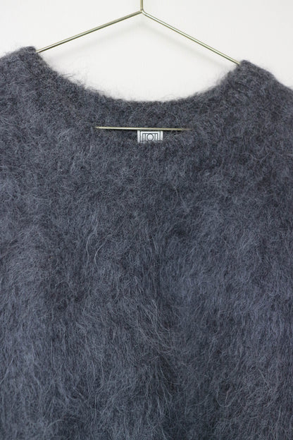 TOTEME Alpaca Oversized Knit Jumper Grey