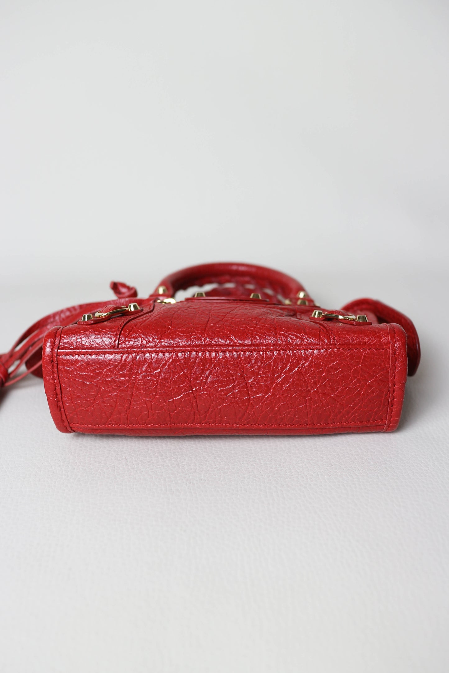 Balenciaga Nano City Bag Red