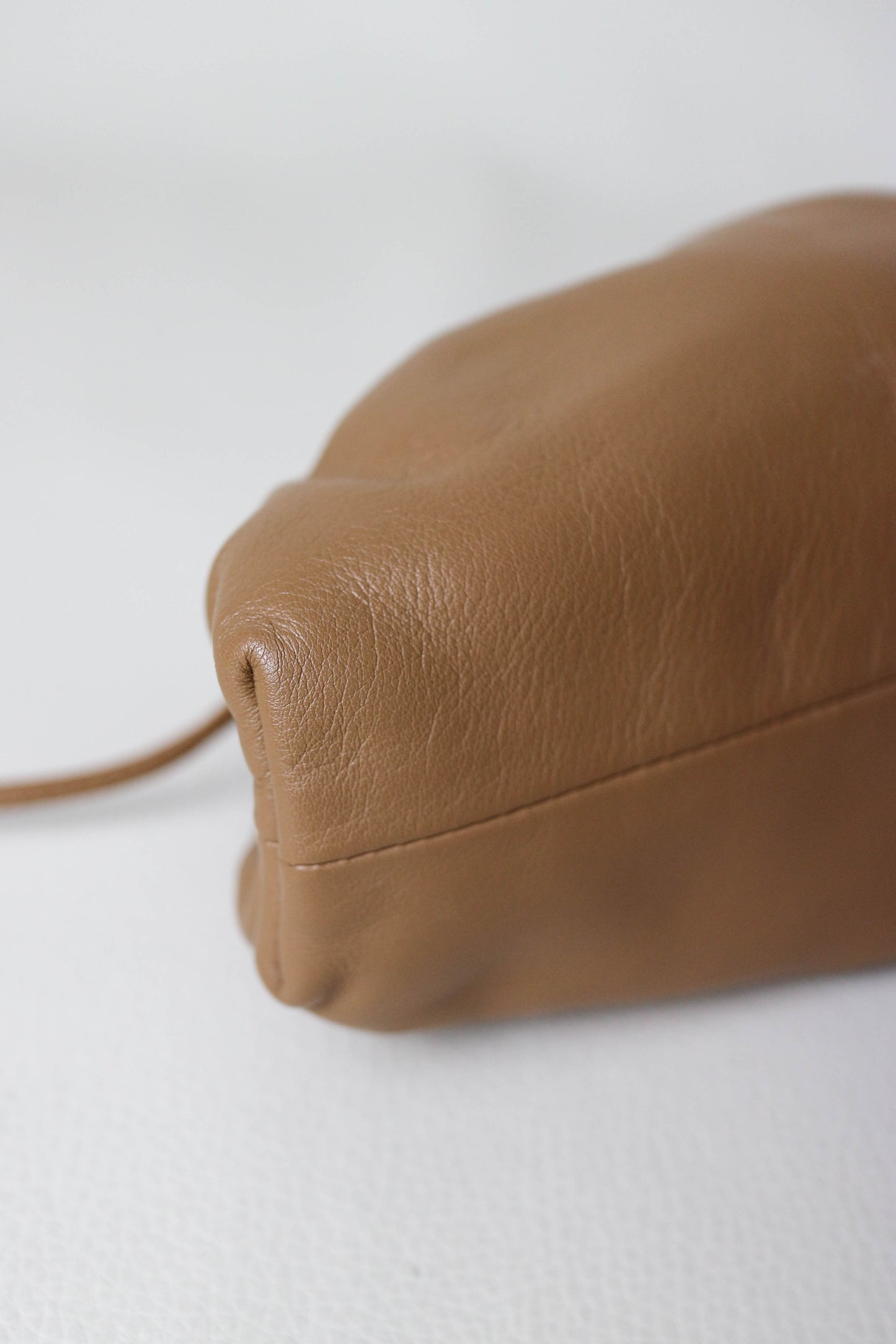 Bottega Veneta Mini Pouch Bag Caramel