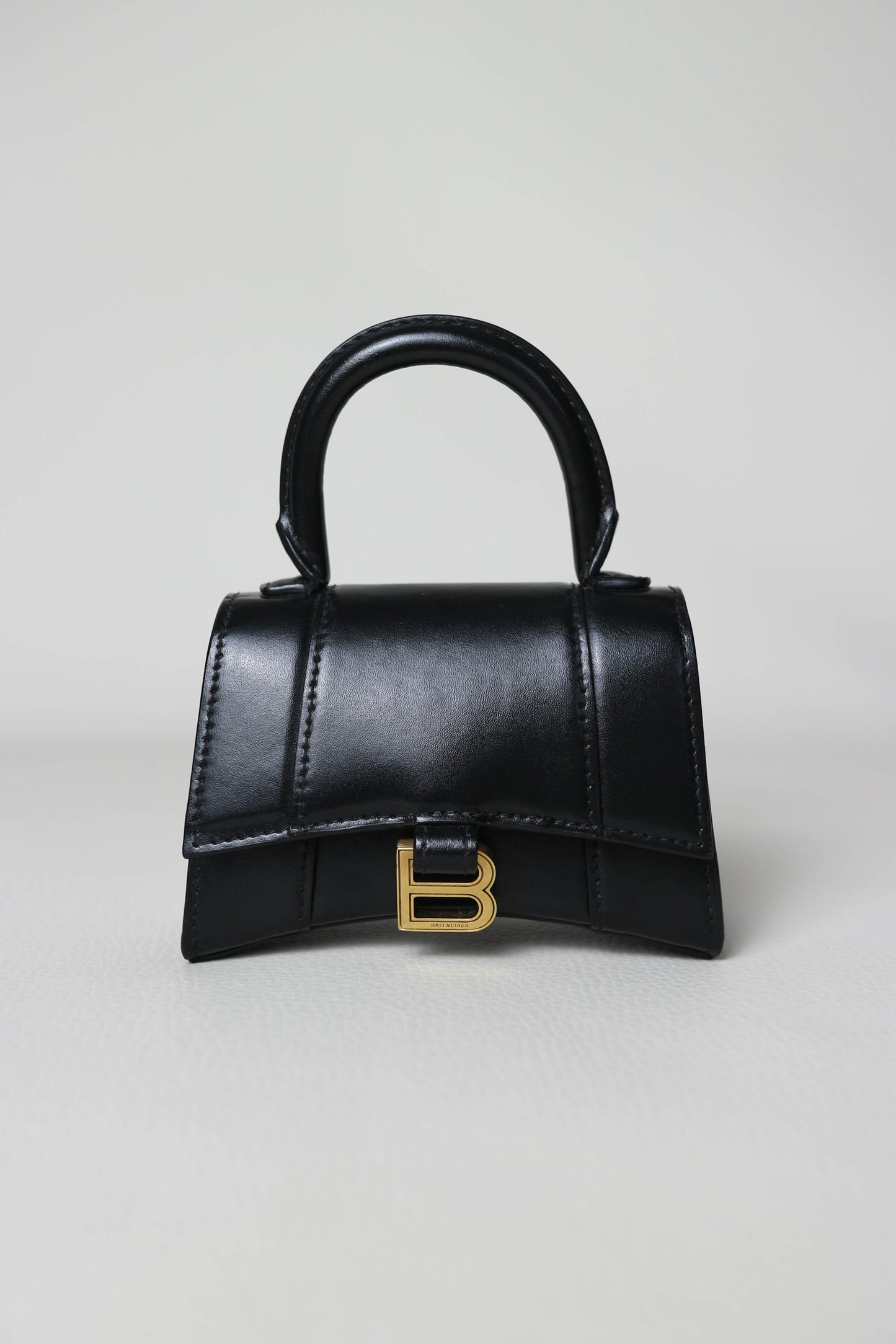 Balenciaga Mini Hourglass Bag Black