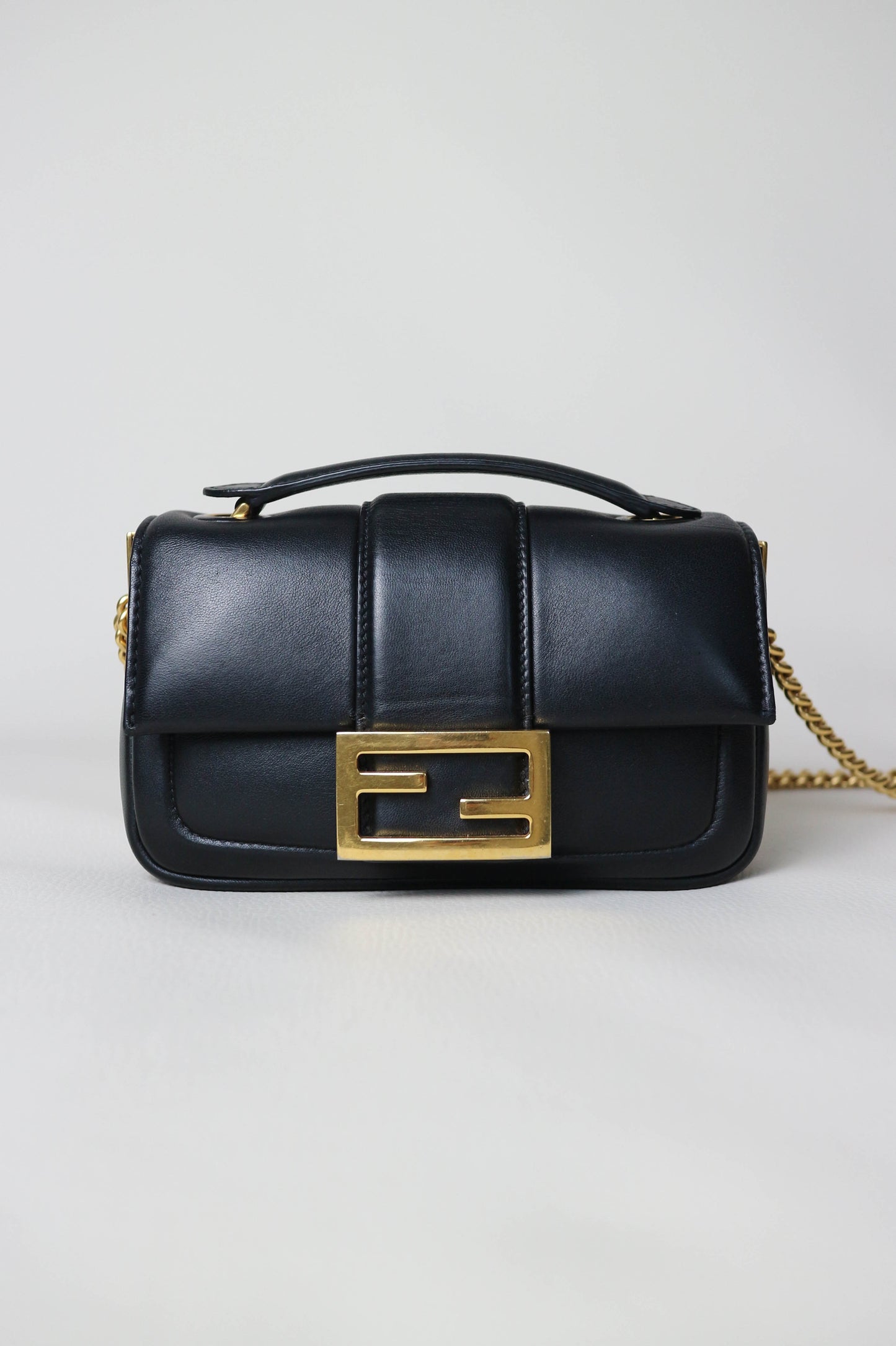 Fendi Mini Baguette Crossbody Bag