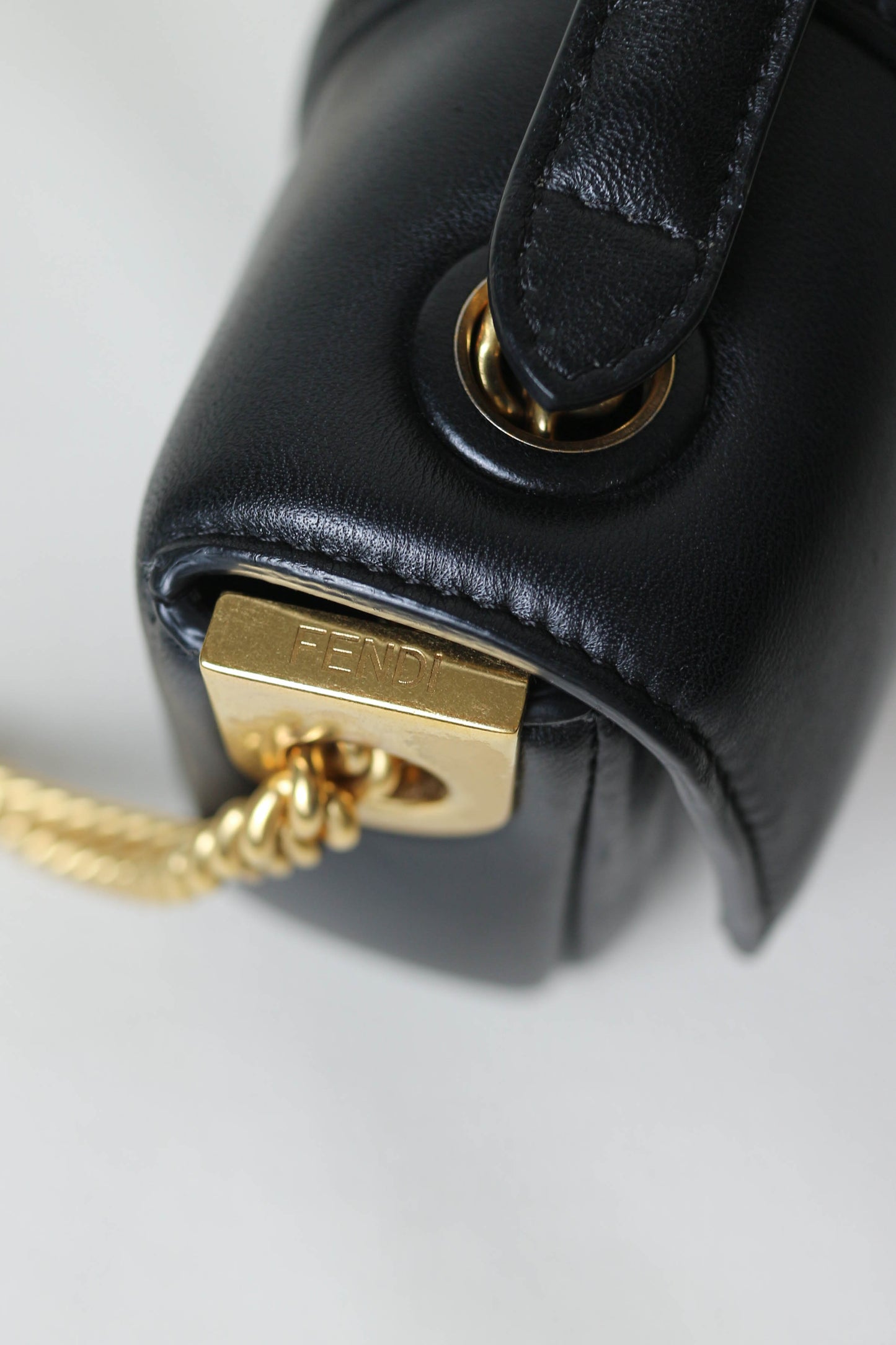 Fendi Mini Baguette Crossbody Bag