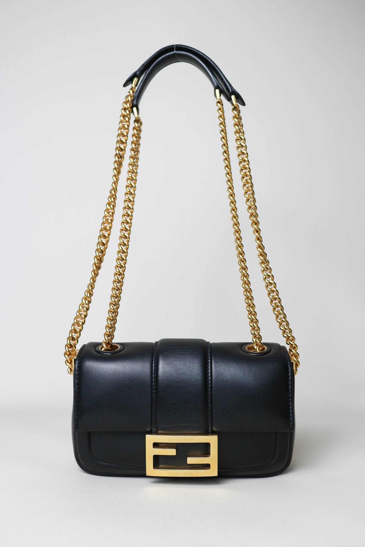 Fendi Mini Baguette Crossbody Bag