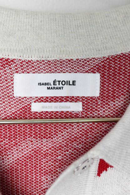 Isabel Marant Étoile Logo Knit Jumper Red