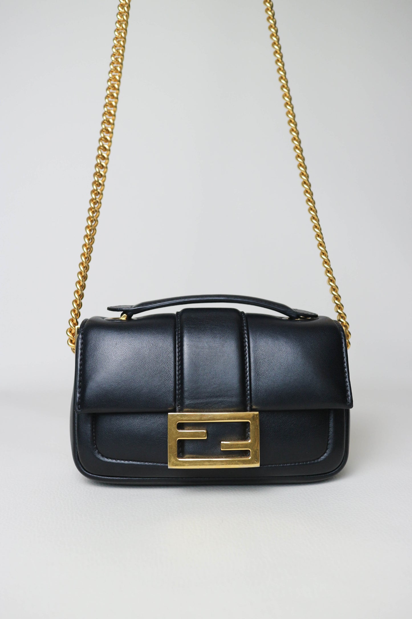 Fendi Mini Baguette Crossbody Bag