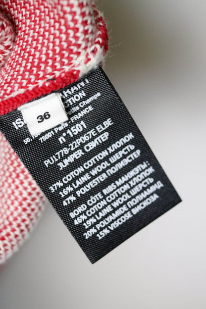 Isabel Marant Étoile Logo Knit Jumper Red