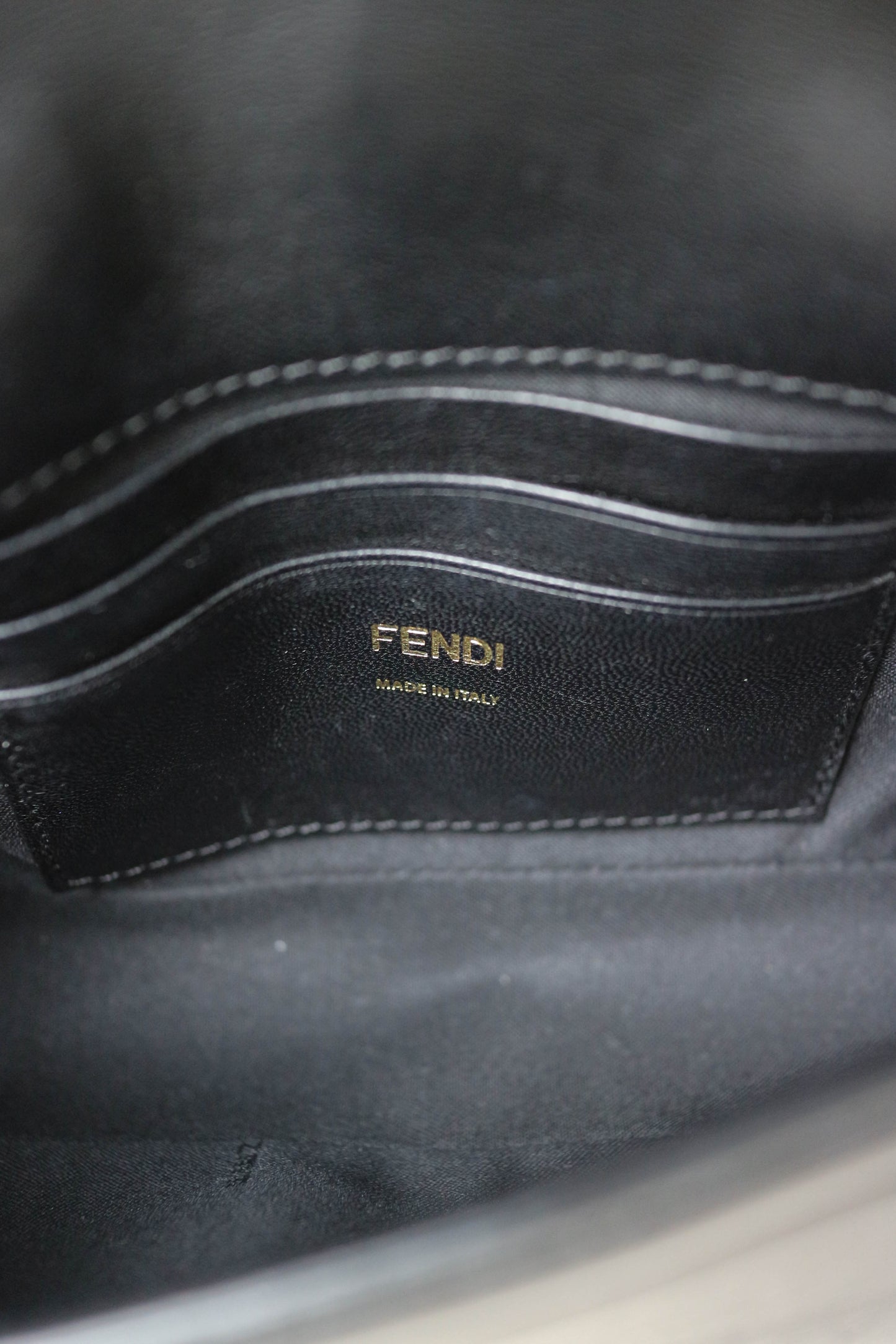 Fendi Mini Baguette Crossbody Bag