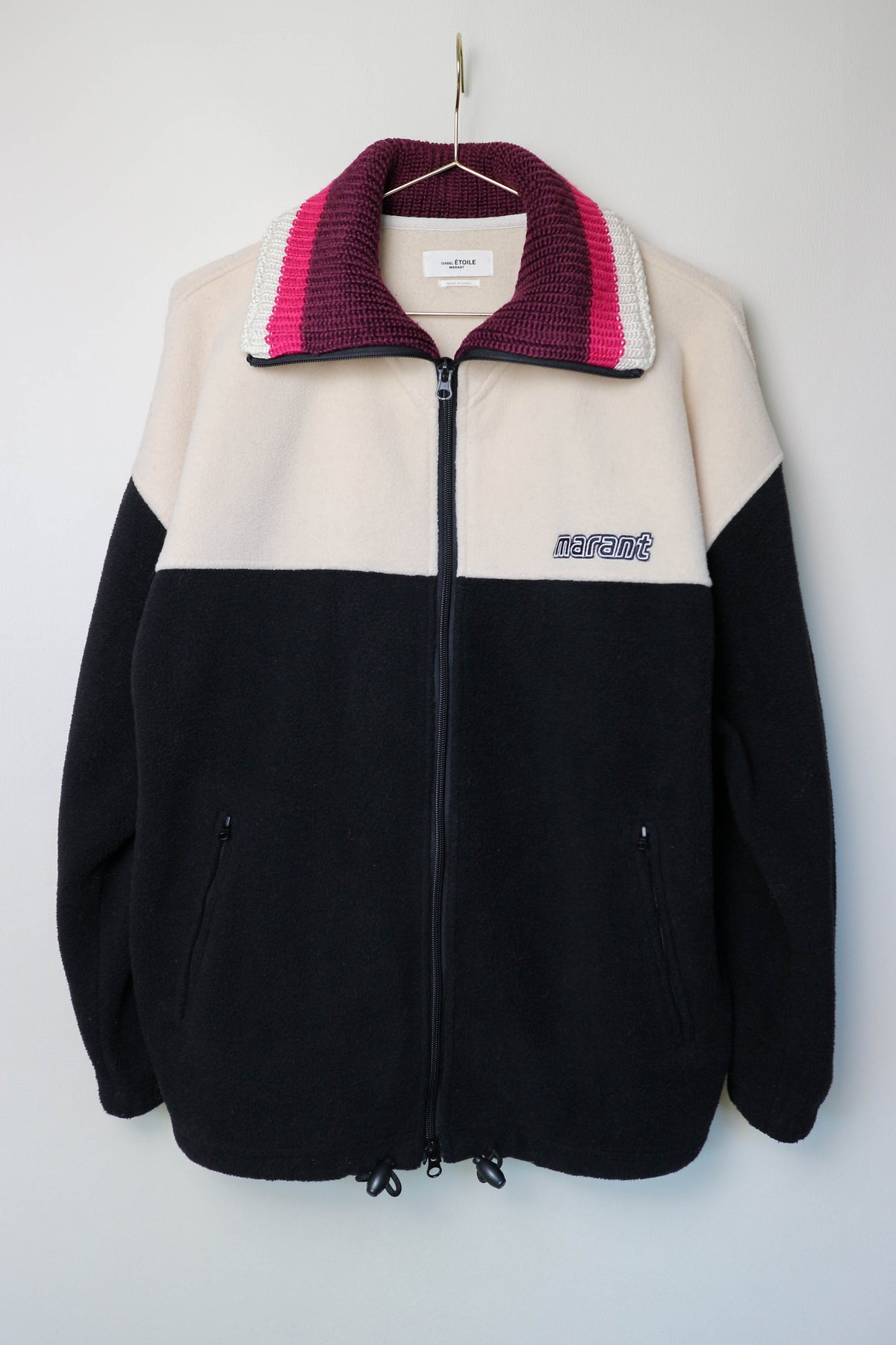 Isabel Marant Étoile Malti Logo Fleece Jacket