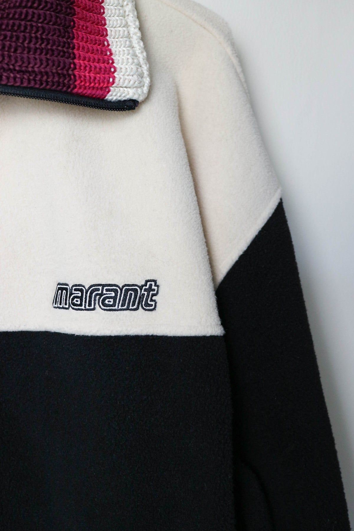 Isabel Marant Étoile Malti Logo Fleece Jacket