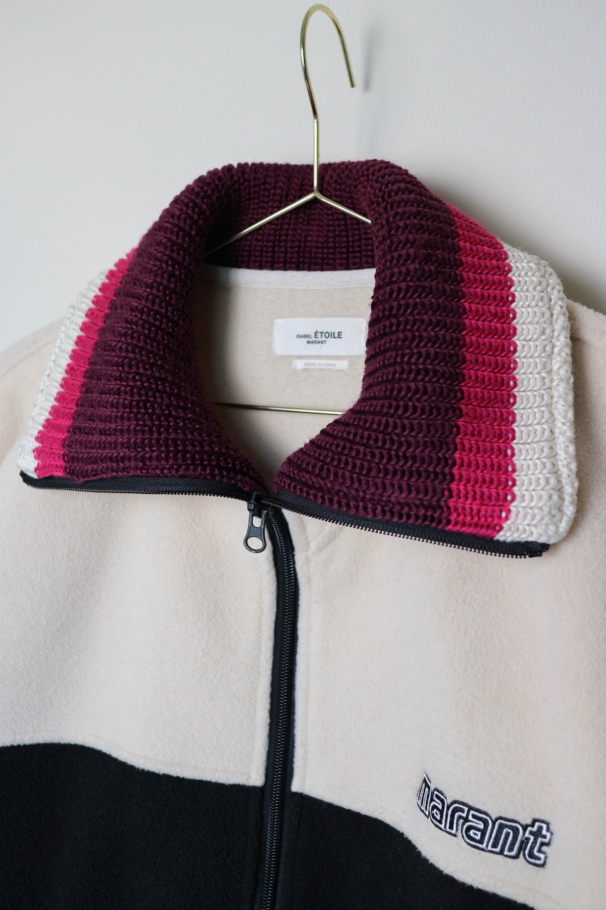 Isabel Marant Étoile Malti Logo Fleece Jacket