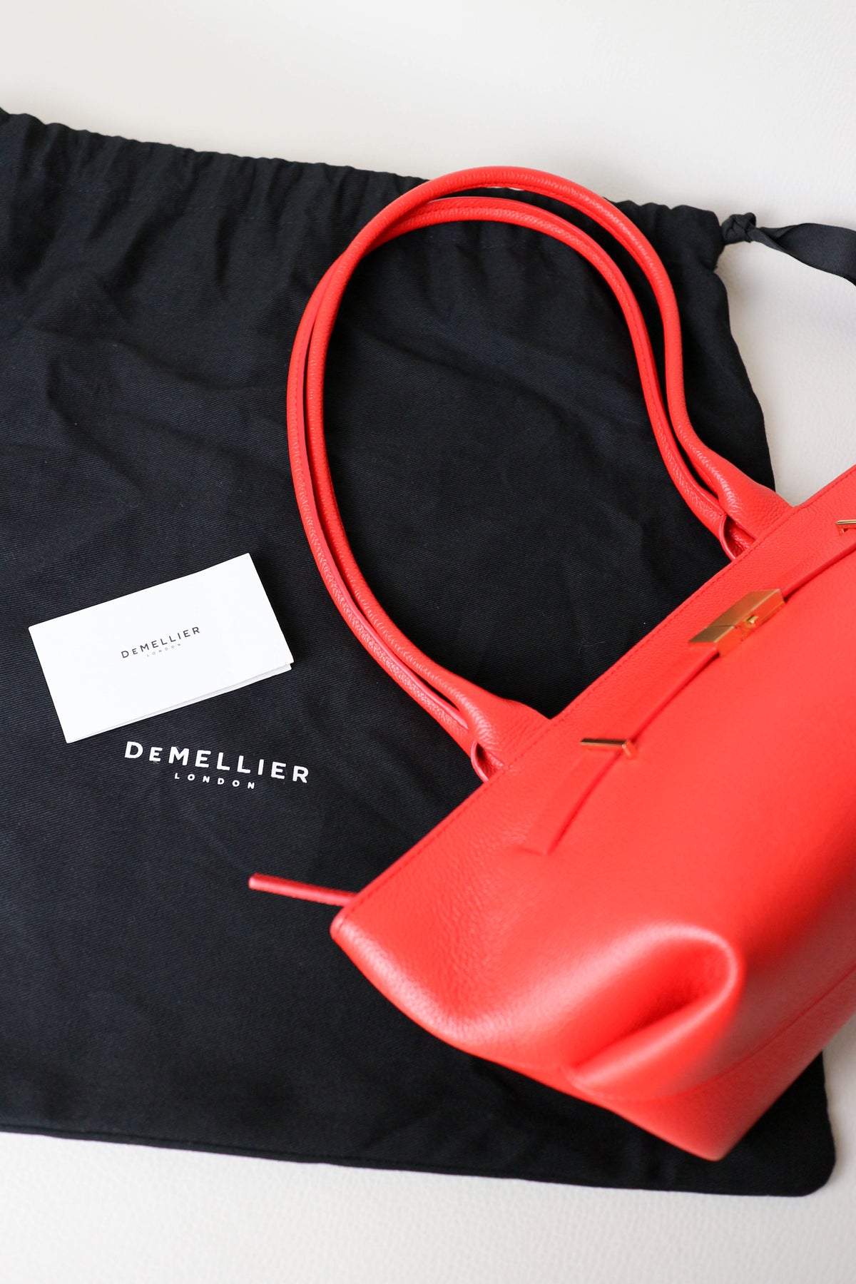 DeMellier The New York Shoulder Bag Red
