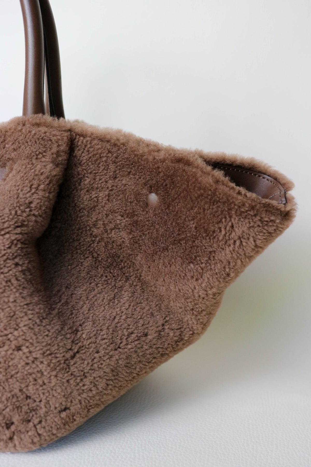 DeMellier The New York Shearling Tote Bag Medium
