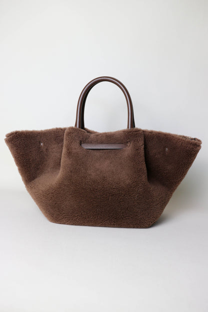 DeMellier The New York Shearling Tote Bag Medium